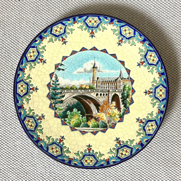 Talerz dekoracyjny Longwy