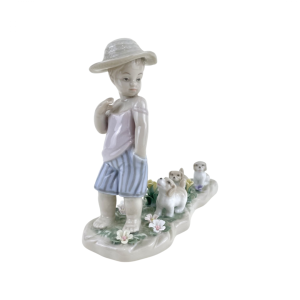Figurka chłopiec Old Tupton Ware