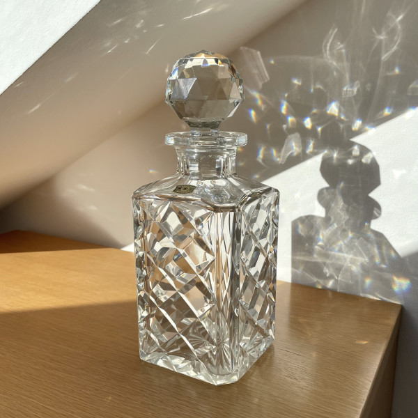 Kryształowa karafka Val Saint Lambert