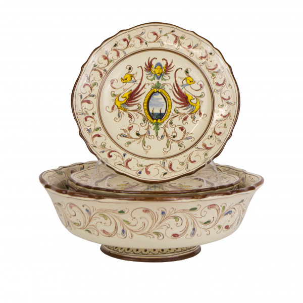 Zestaw deserowy Faenza Włochy