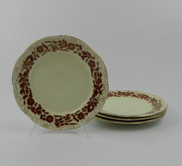 4 talerzyki deserowe Zsolnay Węgry